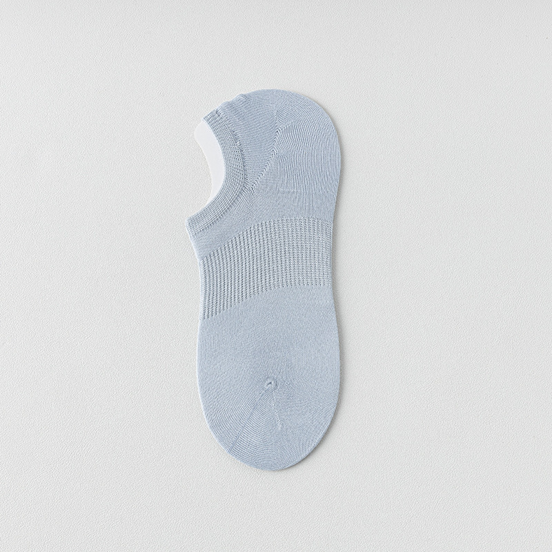 桑蚕丝船袜女款春夏轻薄无骨柔软吸汗防滑不掉跟隐形纯色低帮短袜