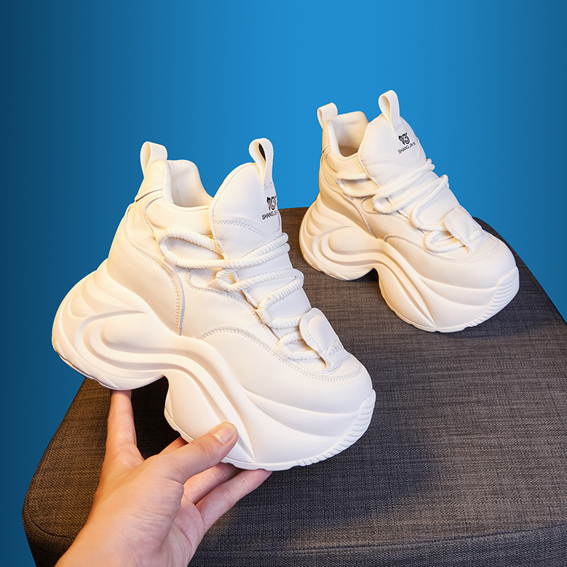 老爹鞋女新款运动休闲鞋松糕厚底百搭小个子内增高女鞋子