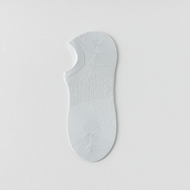 桑蚕丝船袜女款春夏轻薄无骨柔软吸汗防滑不掉跟隐形纯色低帮短袜