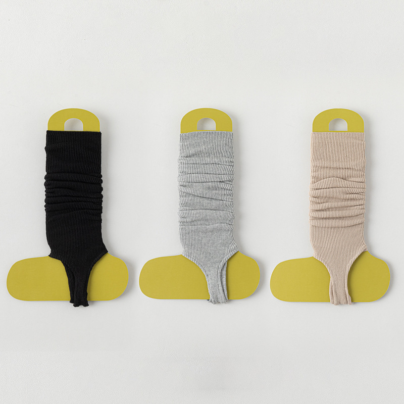 堆堆袜套女生春腿套踩脚y2k辣妹高筒芭蕾风显腿长夏踩脚款高筒