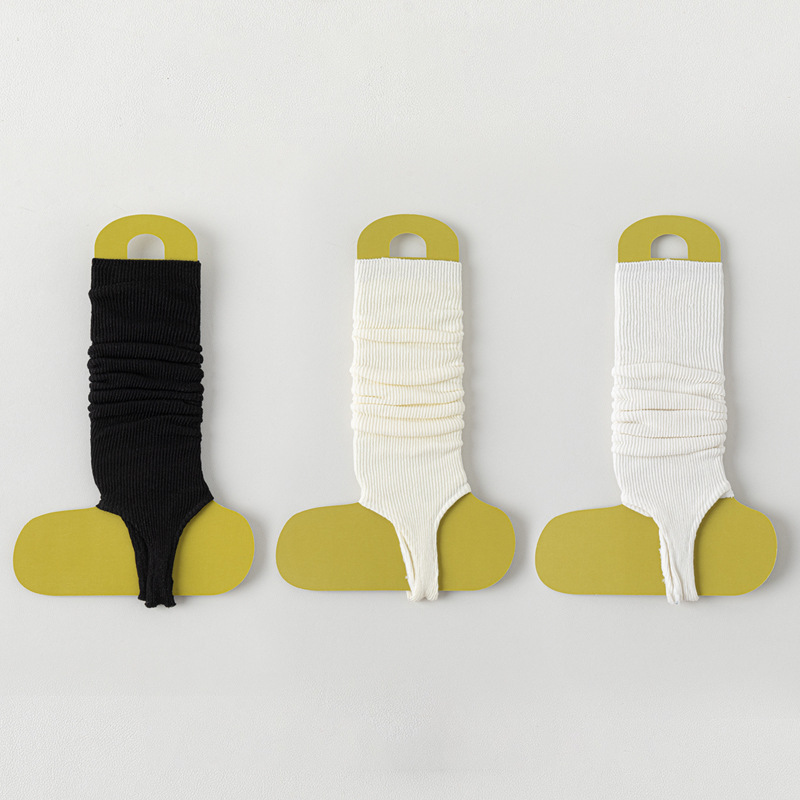 堆堆袜套女生春腿套踩脚y2k辣妹高筒芭蕾风显腿长夏踩脚款高筒