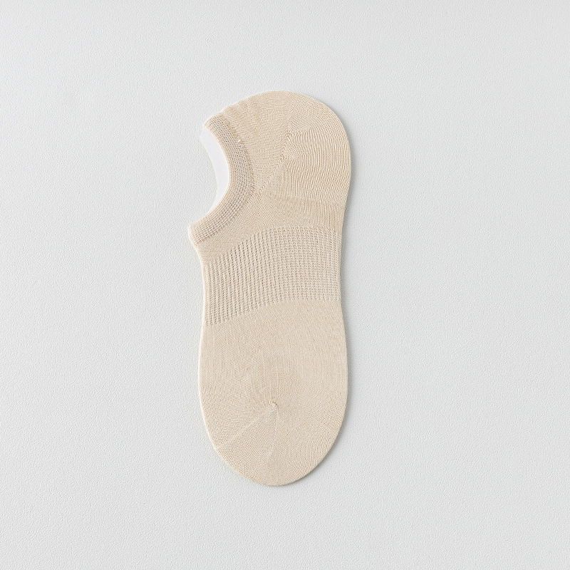 桑蚕丝船袜女款春夏轻薄无骨柔软吸汗防滑不掉跟隐形纯色低帮短袜