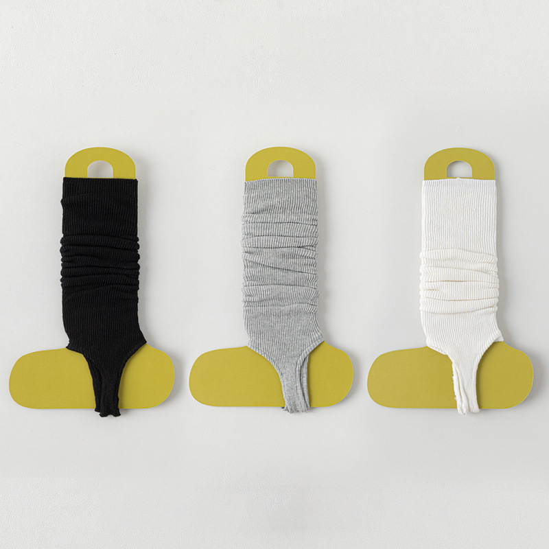 堆堆袜套女生春腿套踩脚y2k辣妹高筒芭蕾风显腿长夏踩脚款高筒