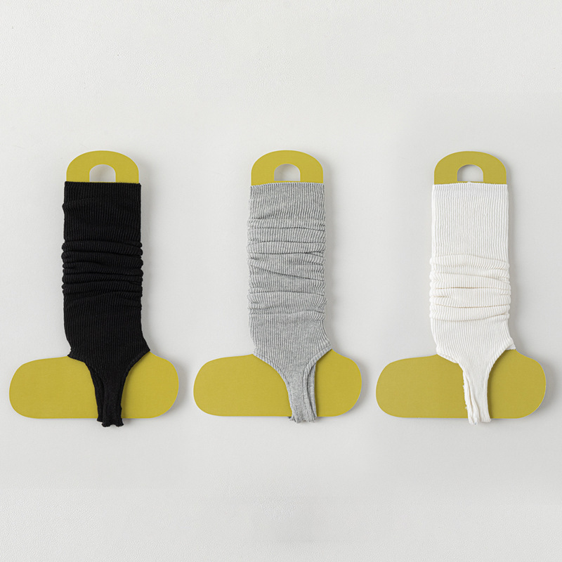 堆堆袜套女生春腿套踩脚y2k辣妹高筒芭蕾风显腿长夏踩脚款高筒