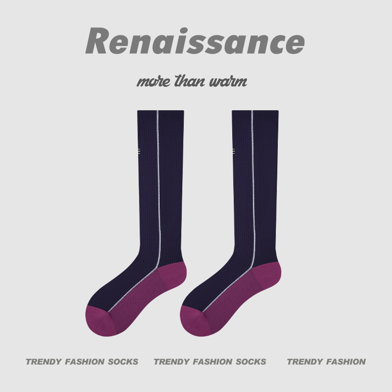 微压薄款运动压力袜专业跑步跳绳健身小腿肌能长筒袜