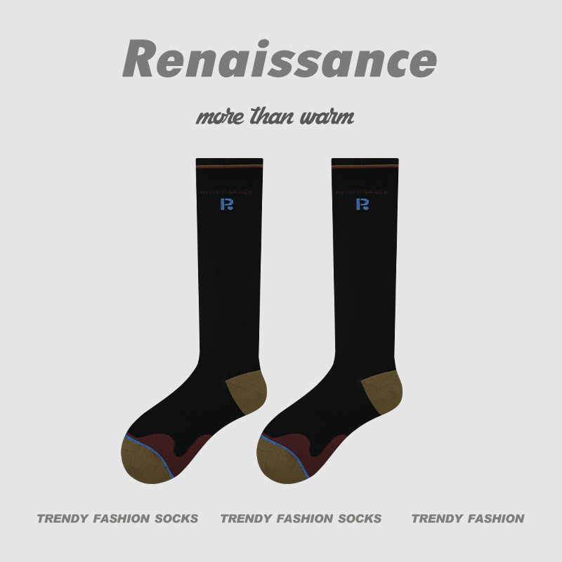 微压薄款运动压力袜专业跑步跳绳健身小腿肌能长筒袜