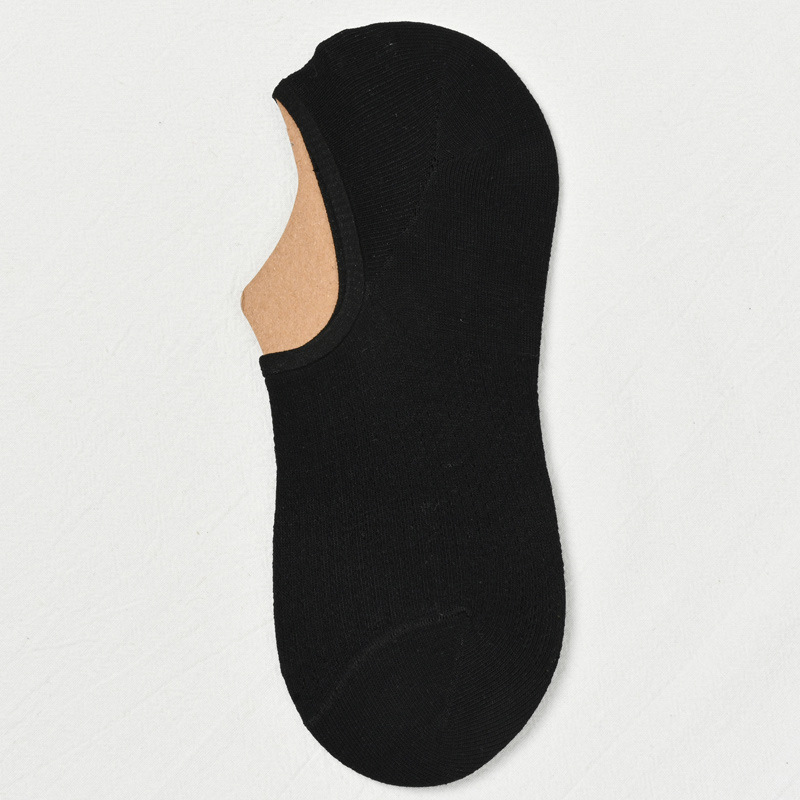 夏季新款袜子女棉袜透气网眼超薄款防滑不掉跟隐形短筒船袜