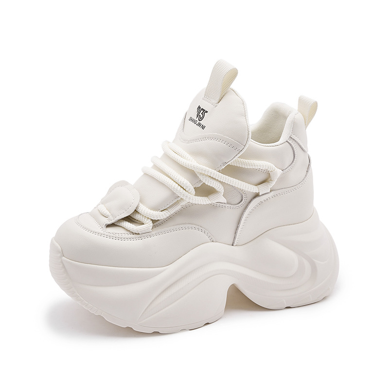 老爹鞋女新款运动休闲鞋松糕厚底百搭小个子内增高女鞋子