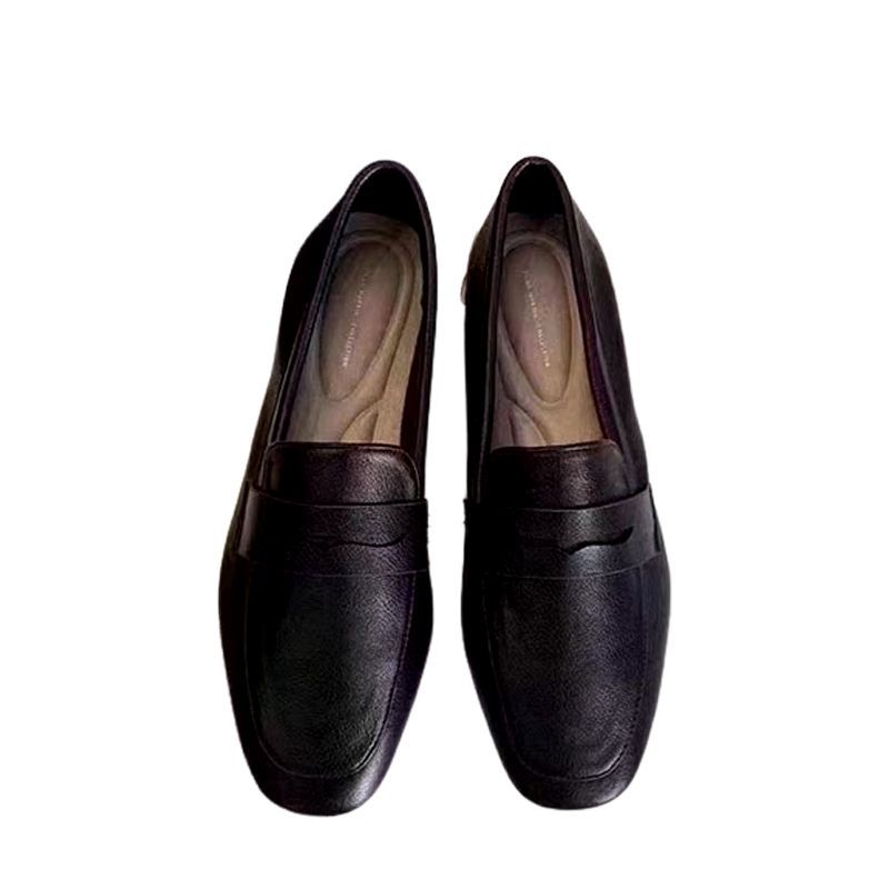 韩版单鞋女士春夏季新款懒人鞋浅口平底豆豆鞋休闲百搭乐福鞋