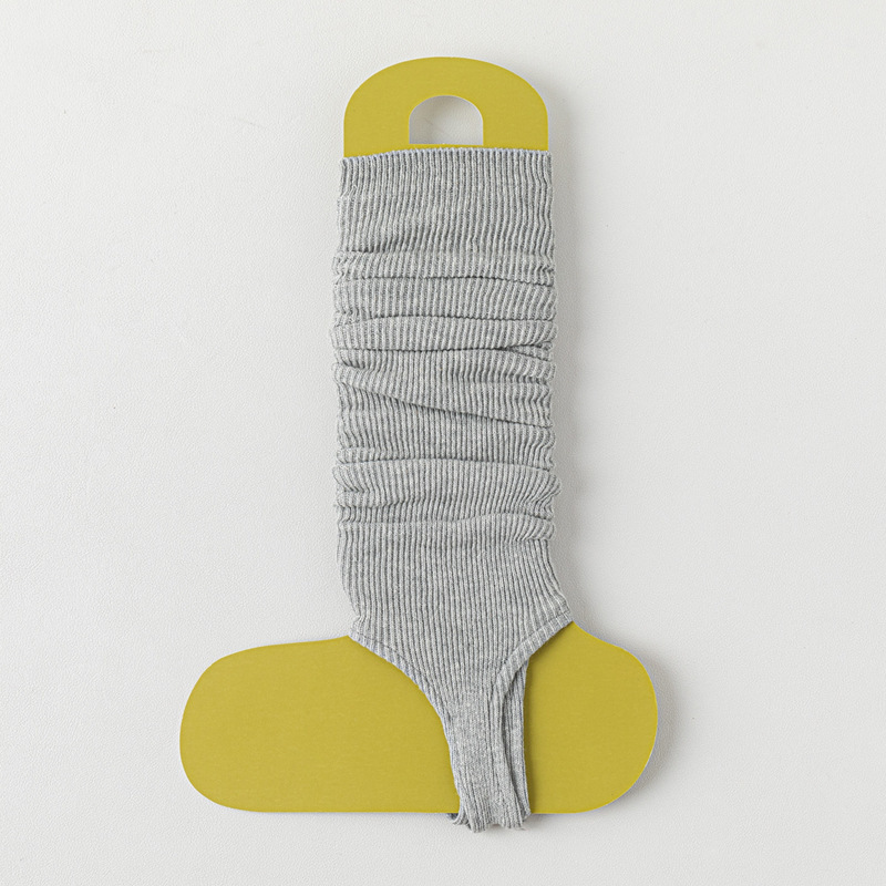 堆堆袜套女生春腿套踩脚y2k辣妹高筒芭蕾风显腿长夏踩脚款高筒