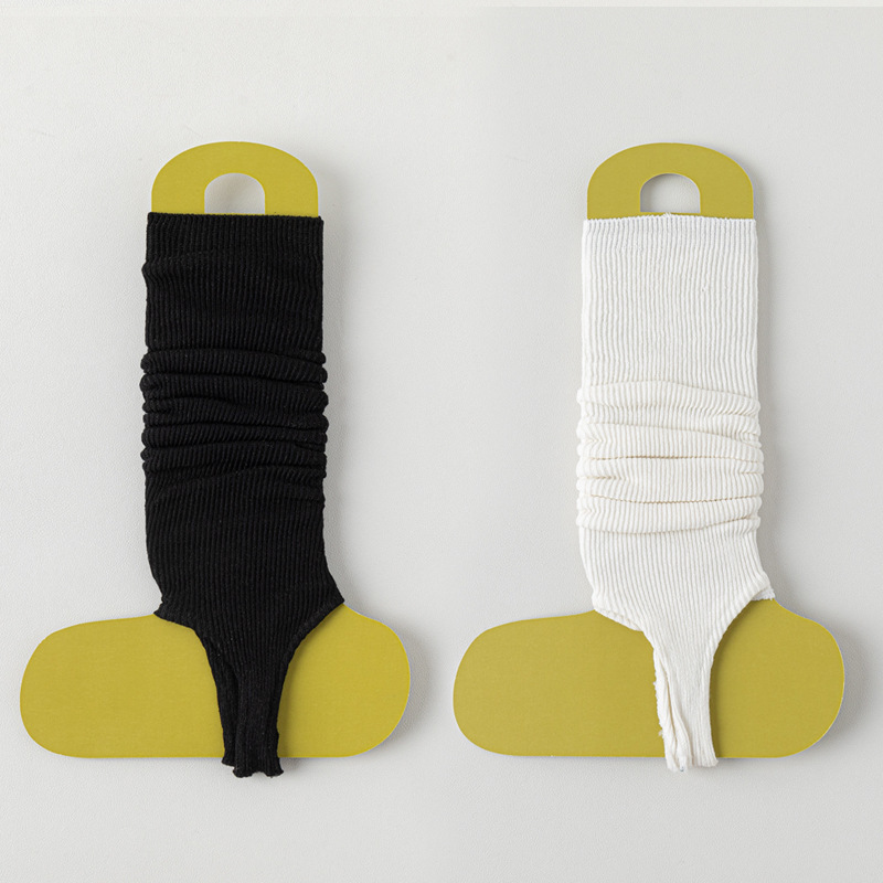 堆堆袜套女生春腿套踩脚y2k辣妹高筒芭蕾风显腿长夏踩脚款高筒