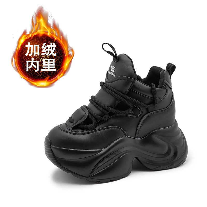 老爹鞋女新款运动休闲鞋松糕厚底百搭小个子内增高女鞋子