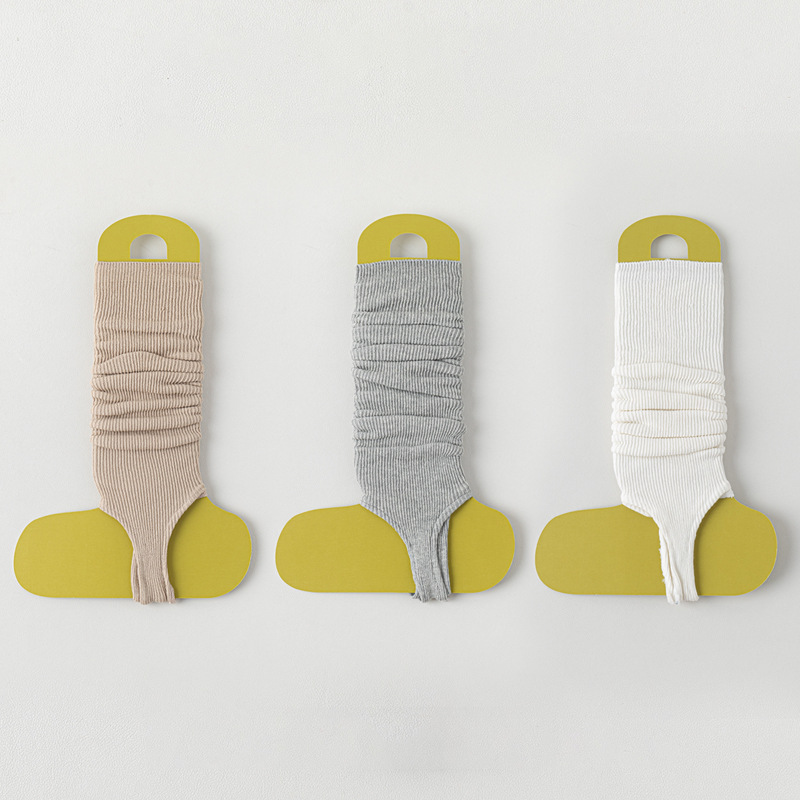 堆堆袜套女生春腿套踩脚y2k辣妹高筒芭蕾风显腿长夏踩脚款高筒