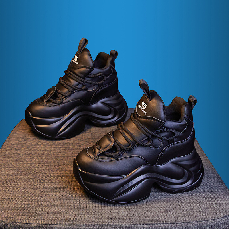 老爹鞋女新款运动休闲鞋松糕厚底百搭小个子内增高女鞋子