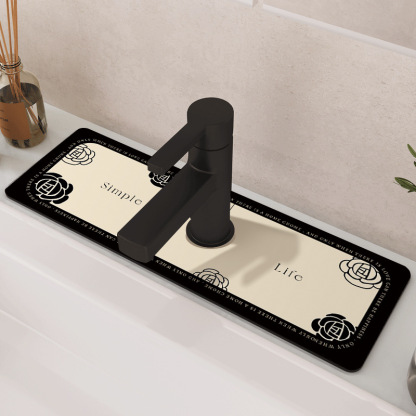 法式矽藻泥臺面吸水墊 