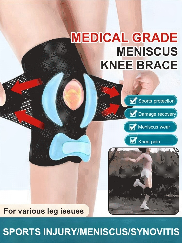 Meniscus fixation knee brace