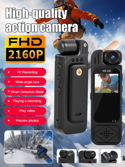 Portable recorder with screen