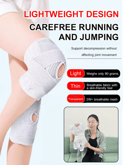 Meniscus fixation knee brace