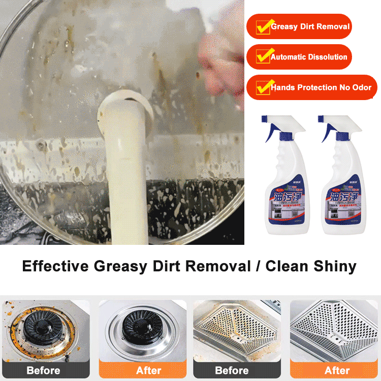 Heavy Greasy Dirt Cleaning Spray
