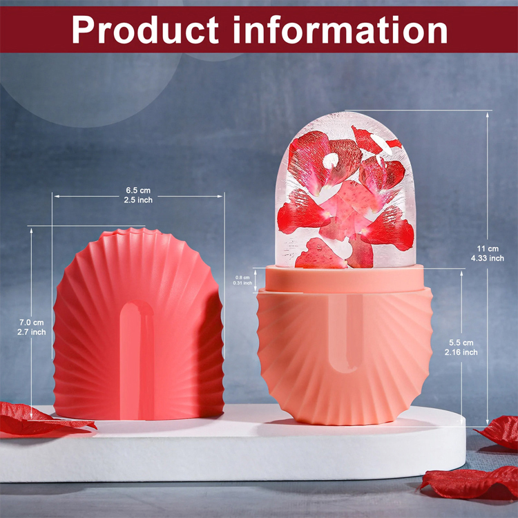 Beauty Salon De-Puffing Ice Massage Roller