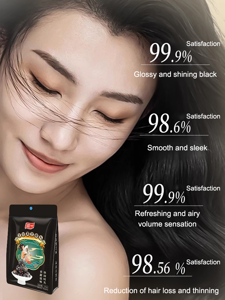 Black Hair Nourishing Walnut Goji Black Sesame Balls
