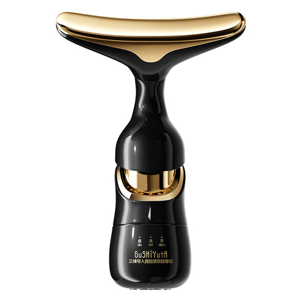 Tri-way introduction lifting and firming massage instrument