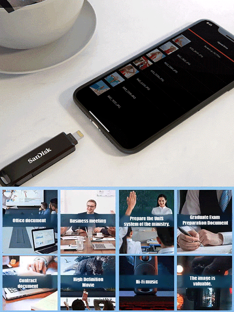 Type C Dual Interface High-Capacity USB Flash Drive