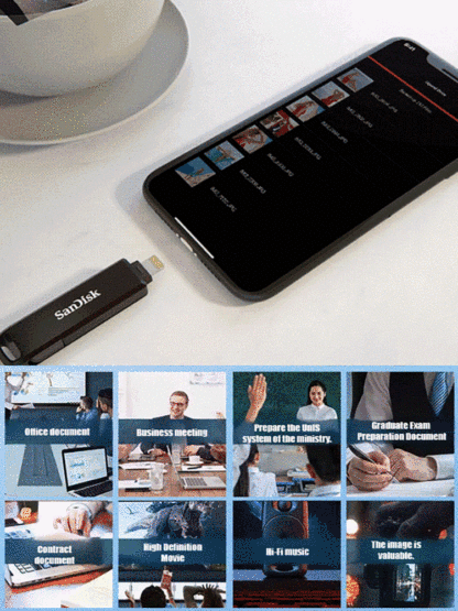 Type C Dual Interface High-Capacity USB Flash Drive