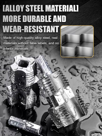 Water pipe inner hole thread opener