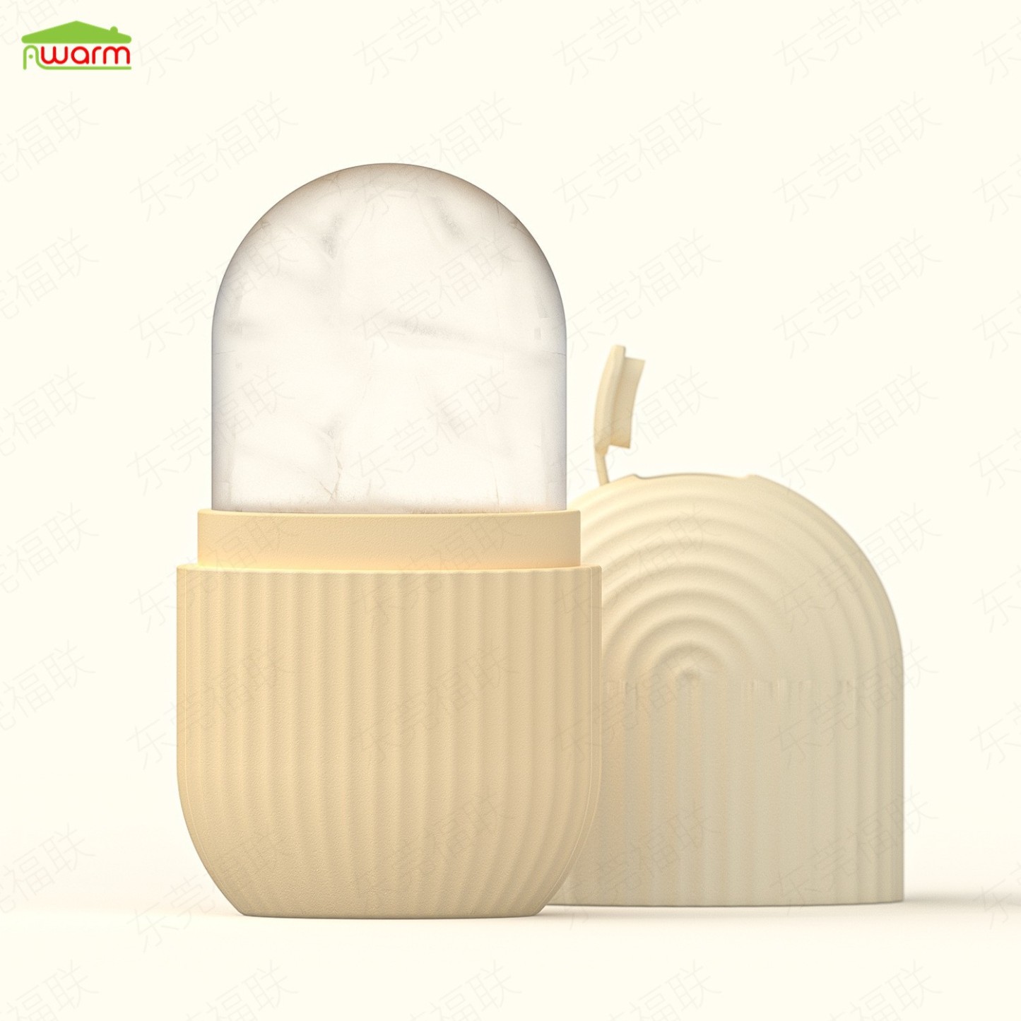 Beauty Salon De-Puffing Ice Massage Roller