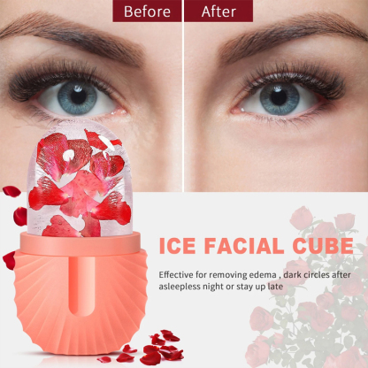 Beauty Salon De-Puffing Ice Massage Roller
