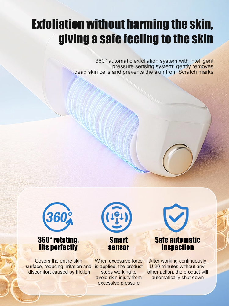 Electric foot scrubber