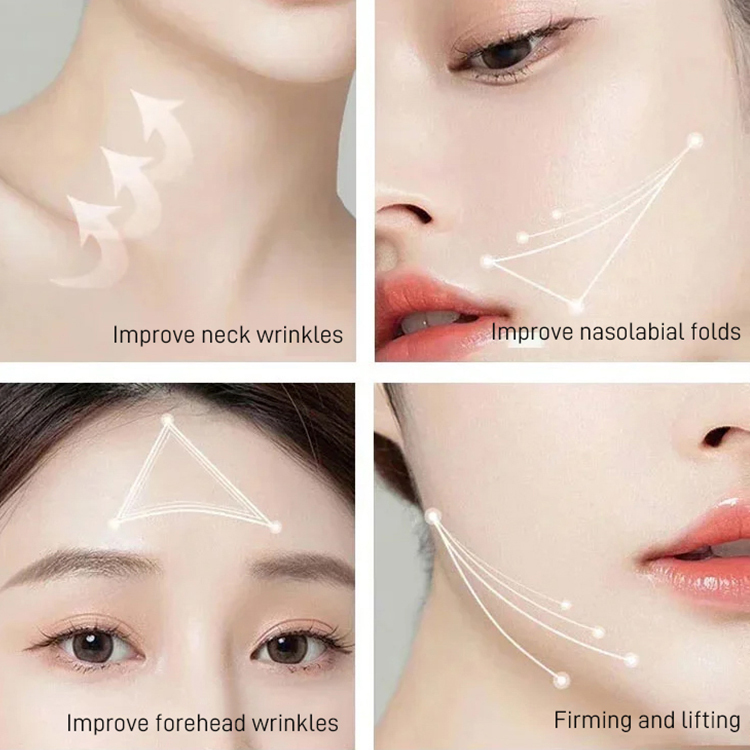 Tri-way introduction lifting and firming massage instrument