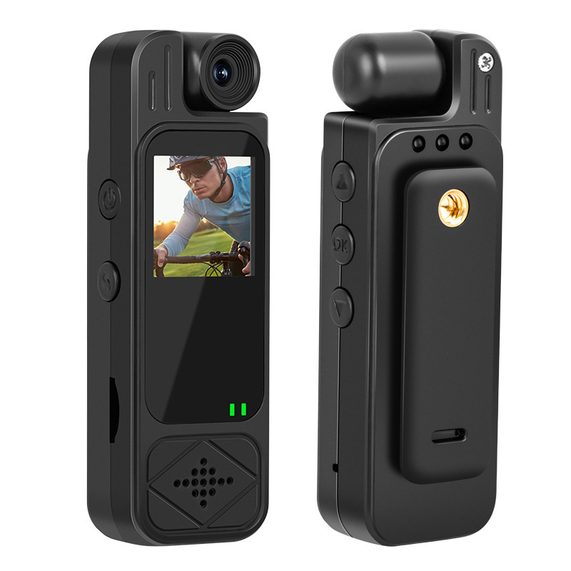 Portable recorder with screen