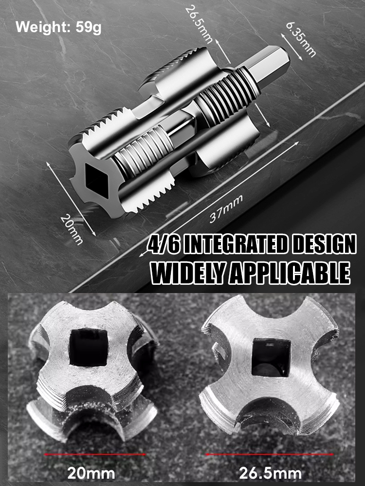 Water pipe inner hole thread opener