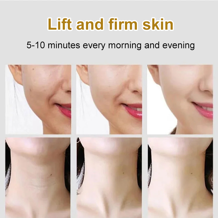 Tri-way introduction lifting and firming massage instrument