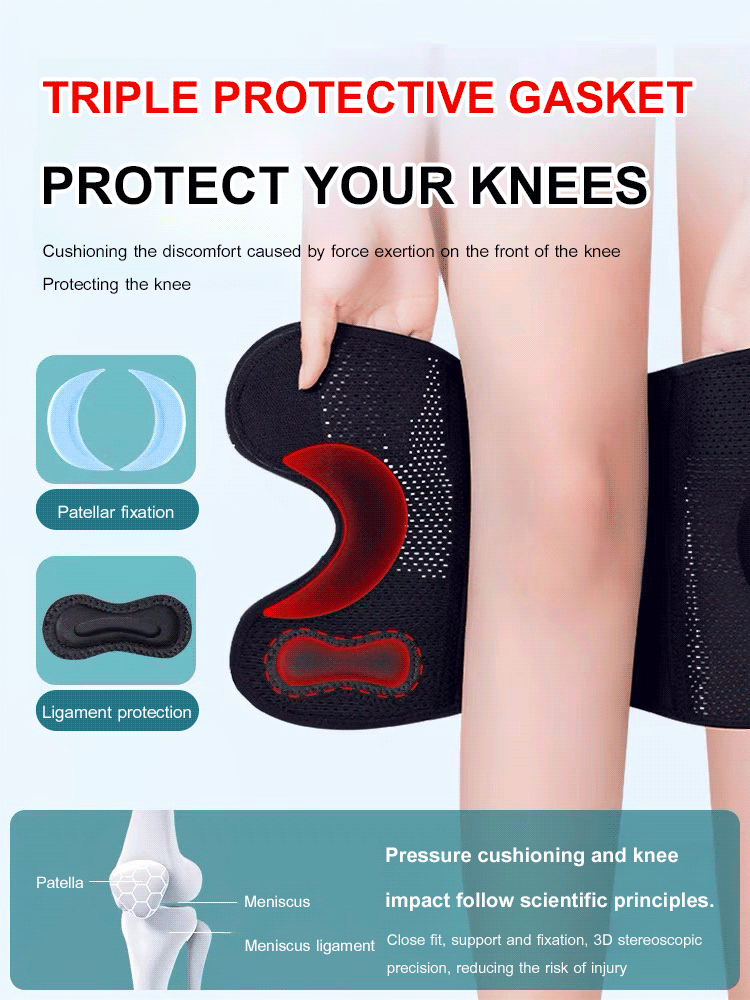 Meniscus fixation knee brace
