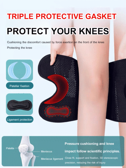 Meniscus fixation knee brace