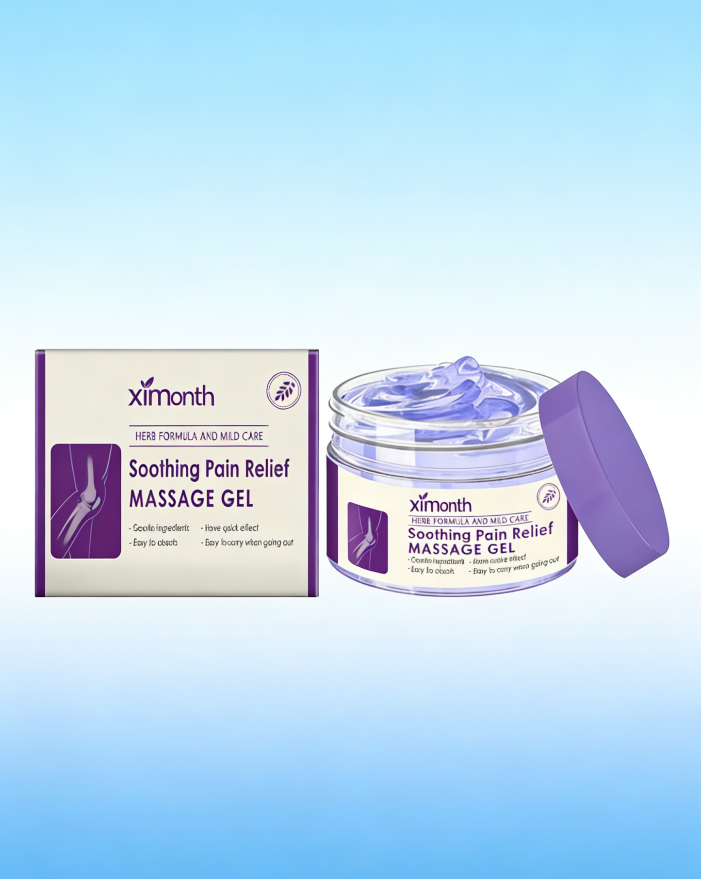 เจลนวดผ่อนคลายร่างกายและข้อต่อ: สูตรเย็นสบาย ซึมไว ไม่เหนียวเหนอะหนะ ดูแลล้ำลึกด้วยสารสกัดจากธรรมชาติ
