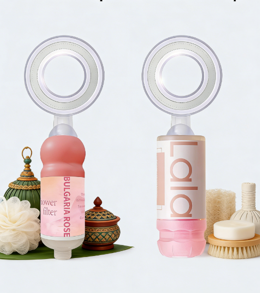 ฝักบัวกรองน้ำวิตามินซี - กรองคลอรีน บำรุงผิวชุ่มชื้นด้วยไฮยาลูรอน ประสบการณ์สปาในบ้านคุณ เพิ่มแรงดันน้ำ ประหยัดน้ำ 30%