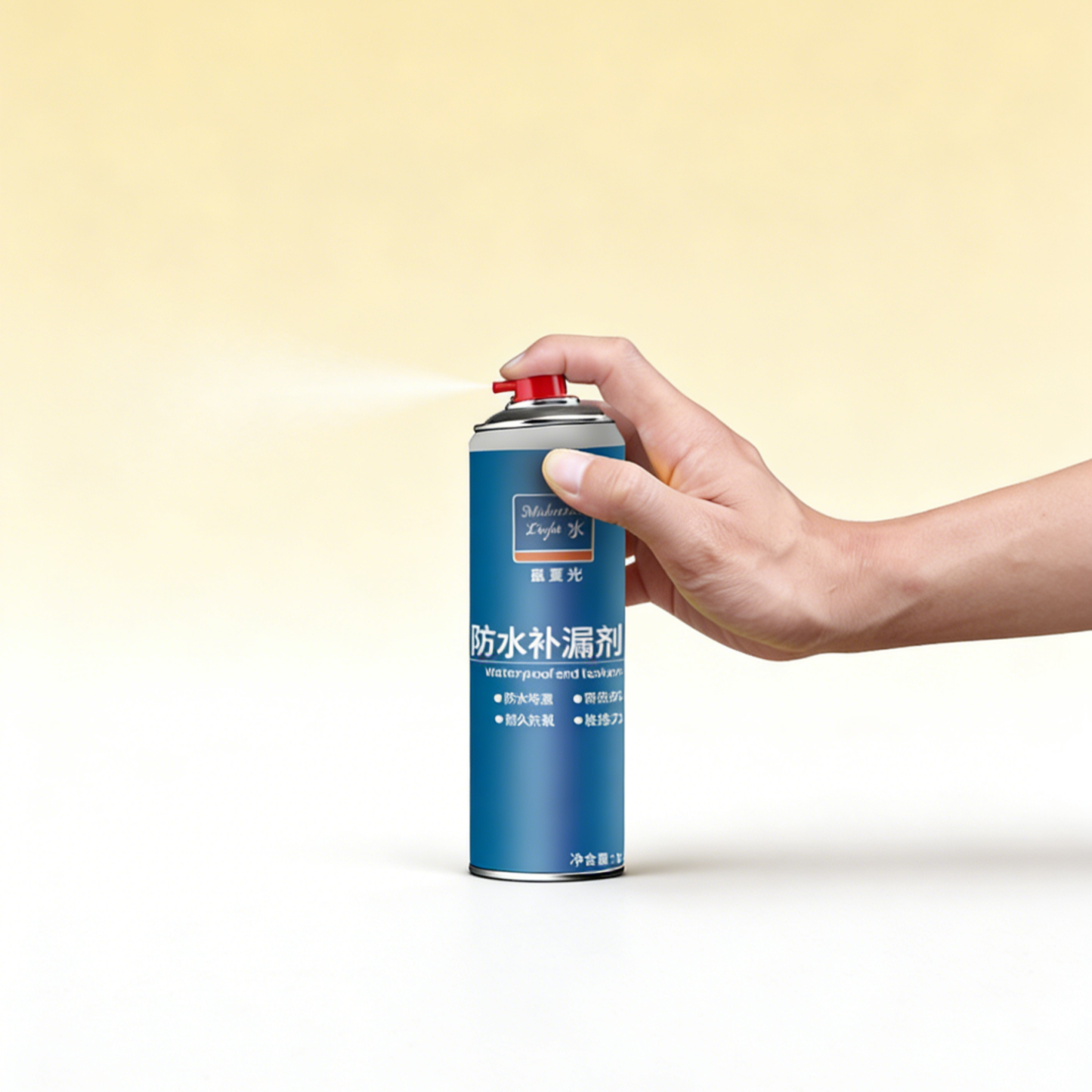 สเปรย์กันรั่วซึมหลังคาและผนัง อุดรอยแตกอเนกประสงค์ ยืดหยุ่นสูง กันน้ำ 100% สำหรับหลังคาเมทัลชีทและคอนกรีต