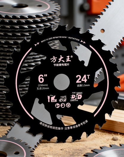 ใบเลื่อย Fangdawang ประหยัดพลังงาน - ทนทาน ตัดเรียบ ไม่ติดขัด ช่วยยืดอายุแบตเตอรี่ เลื่อยไม้ติดตะปูได้สบาย