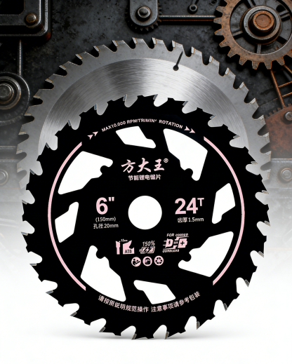 ใบเลื่อย Fangdawang ประหยัดพลังงาน - ทนทาน ตัดเรียบ ไม่ติดขัด ช่วยยืดอายุแบตเตอรี่ เลื่อยไม้ติดตะปูได้สบาย