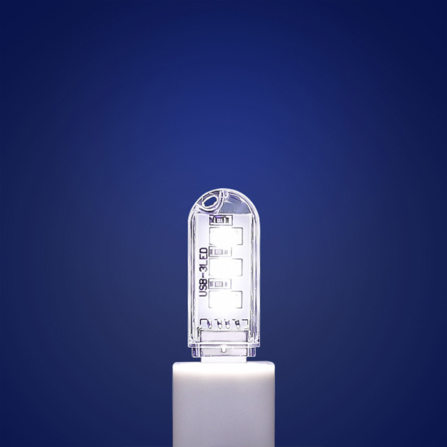 โคมไฟ LED USB พกพาสุดสว่าง เสียบพาวเวอร์แบงค์ได้ | มีให้เลือก 3-24 ดวง