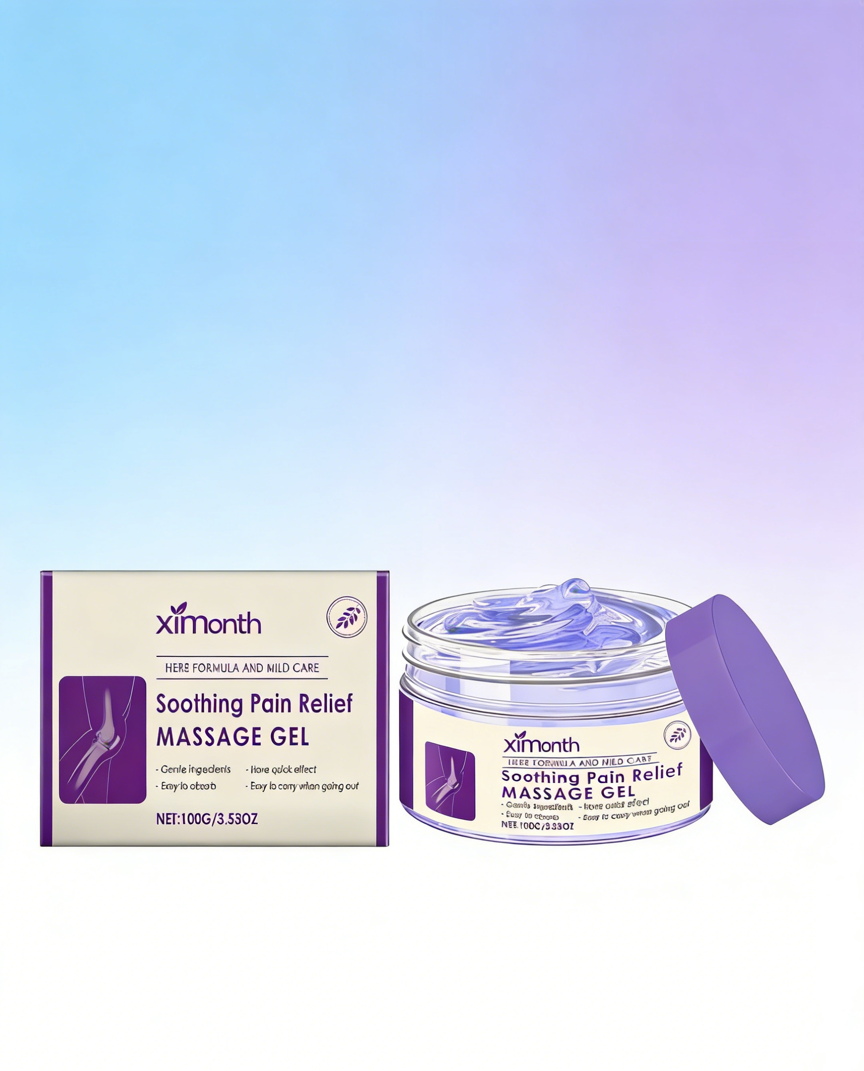 เจลนวดผ่อนคลายร่างกายและข้อต่อ: สูตรเย็นสบาย ซึมไว ไม่เหนียวเหนอะหนะ ดูแลล้ำลึกด้วยสารสกัดจากธรรมชาติ