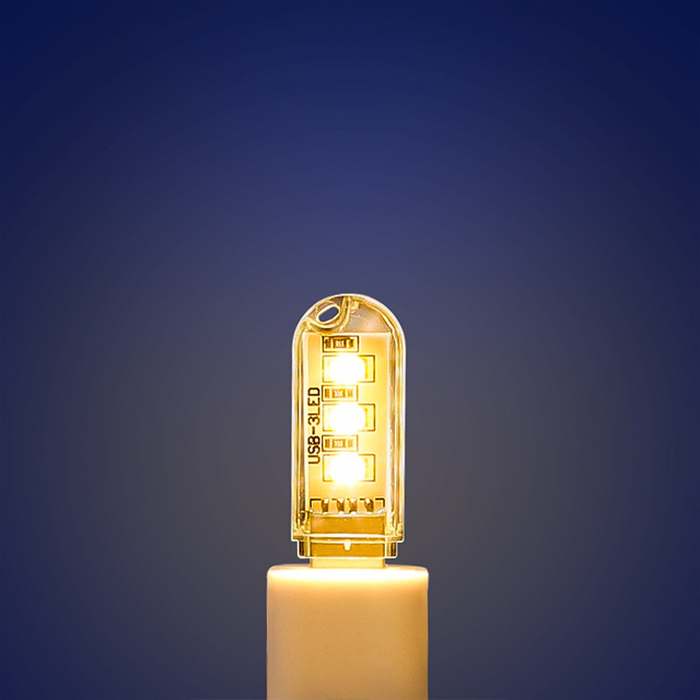 โคมไฟ LED USB พกพาสุดสว่าง เสียบพาวเวอร์แบงค์ได้ | มีให้เลือก 3-24 ดวง