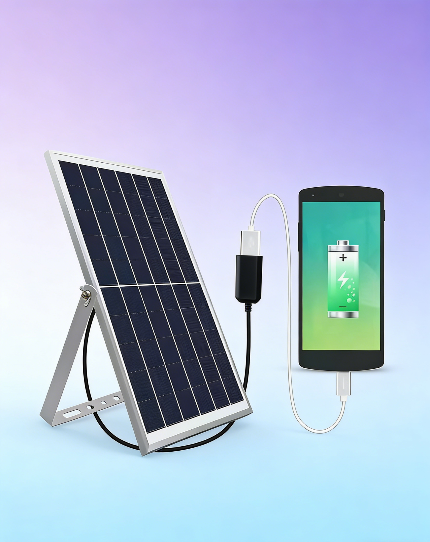 แผงชาร์จโซลาร์เซลล์พกพา ชาร์จไวทันใจ - ตัวช่วยเดินป่า แคมป์ปิ้ง แบตเต็มตลอดวันแม้ไม่มีปลั๊ก