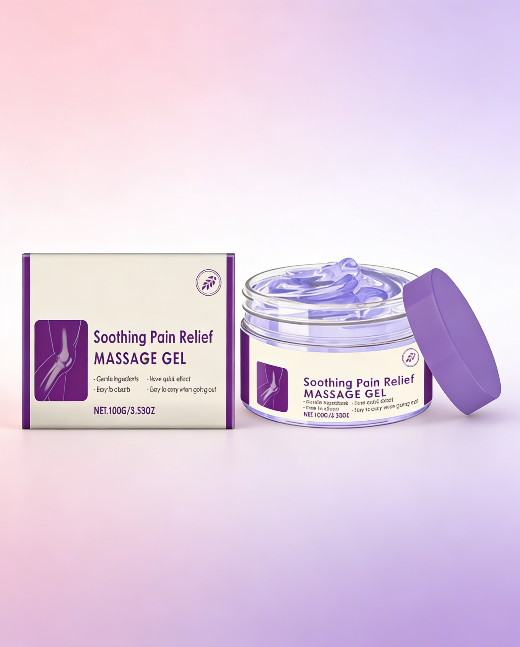 เจลนวดผ่อนคลายร่างกายและข้อต่อ: สูตรเย็นสบาย ซึมไว ไม่เหนียวเหนอะหนะ ดูแลล้ำลึกด้วยสารสกัดจากธรรมชาติ