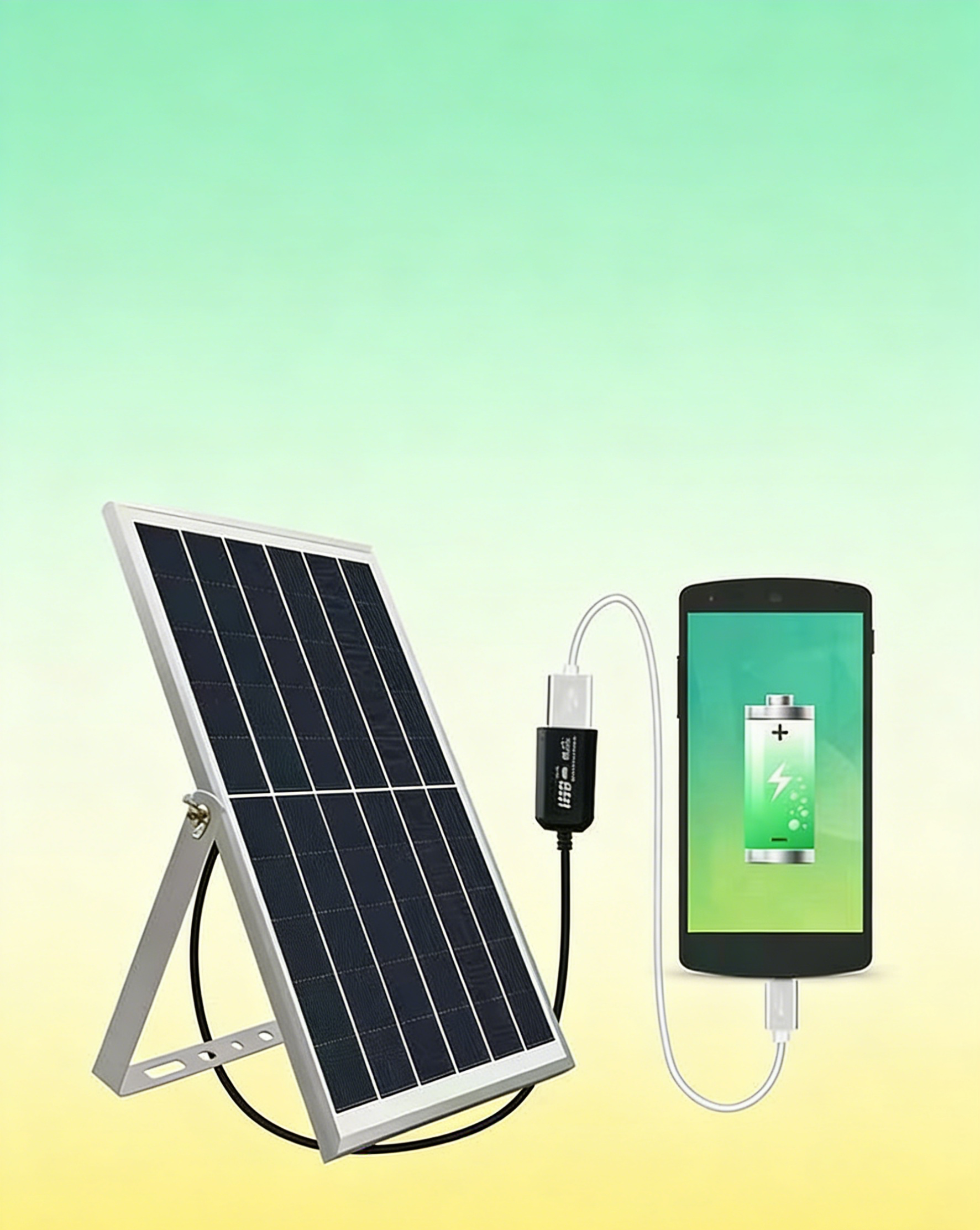 แผงชาร์จโซลาร์เซลล์พกพา ชาร์จไวทันใจ - ตัวช่วยเดินป่า แคมป์ปิ้ง แบตเต็มตลอดวันแม้ไม่มีปลั๊ก