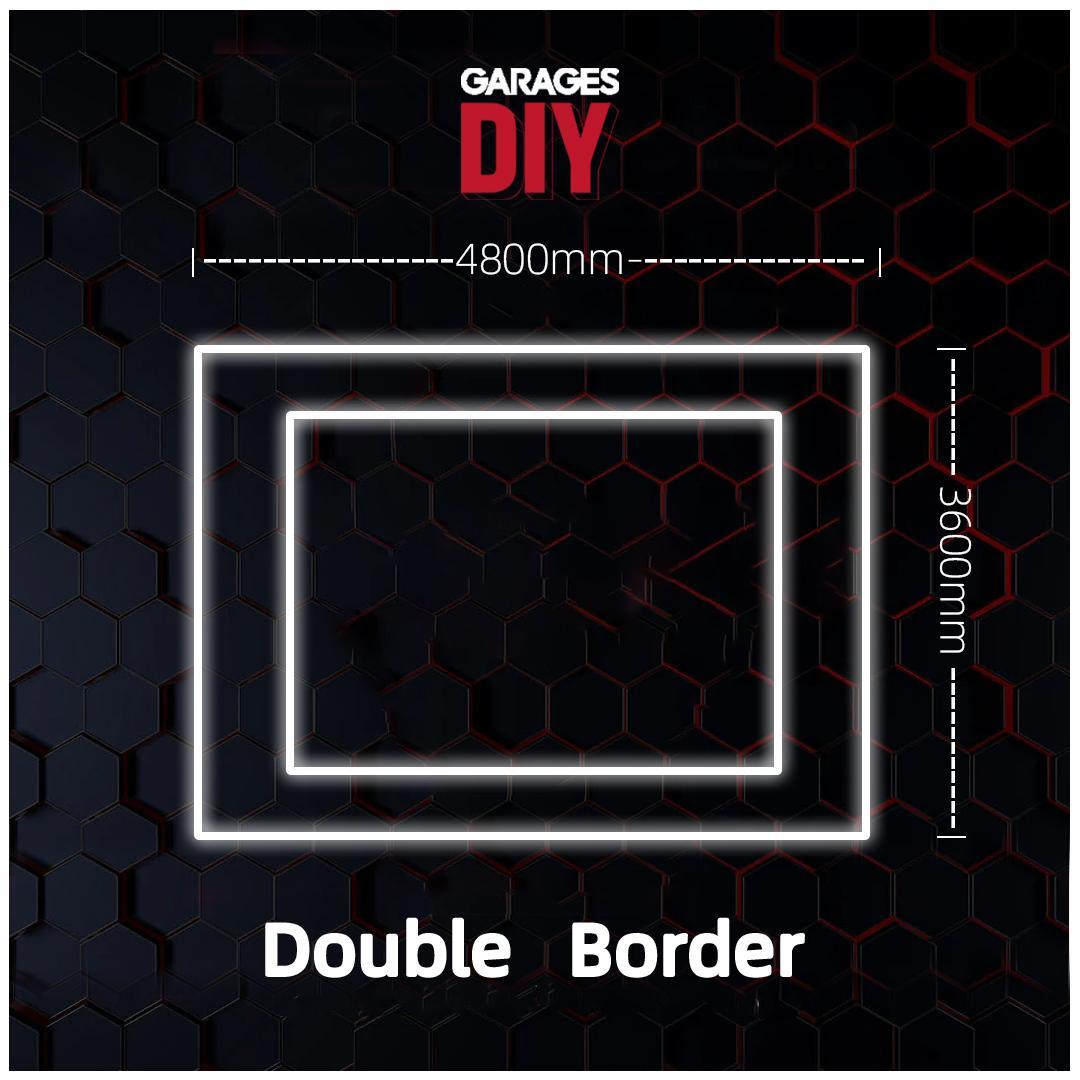2 Border Hexagon Lighting【4800*3600mm/15.8*11.9ft】